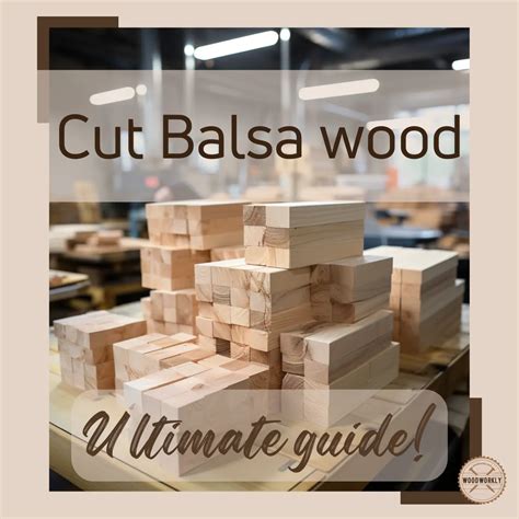 how to cut balsa